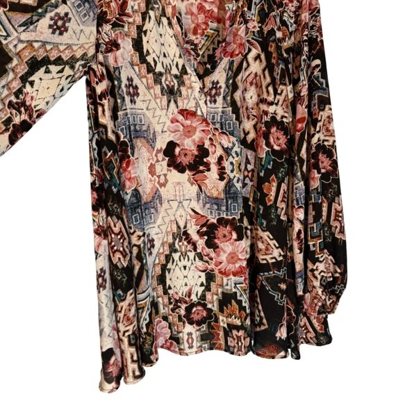 Show Me Your Mumu Women's Floral Boho Blouse Size M - Picture 5 of 12